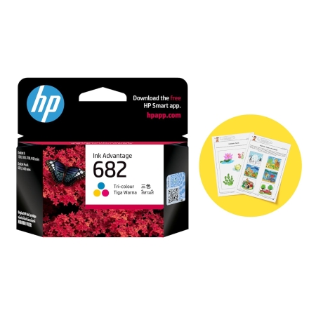 HP 682 Tri-Color Cartridge