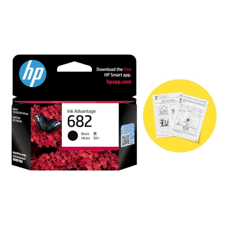 HP 682 Black Cartridge