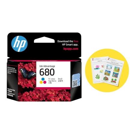 HP 680 Tri-Color Cartridge