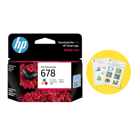 HP 678 Tri-Color Cartridge